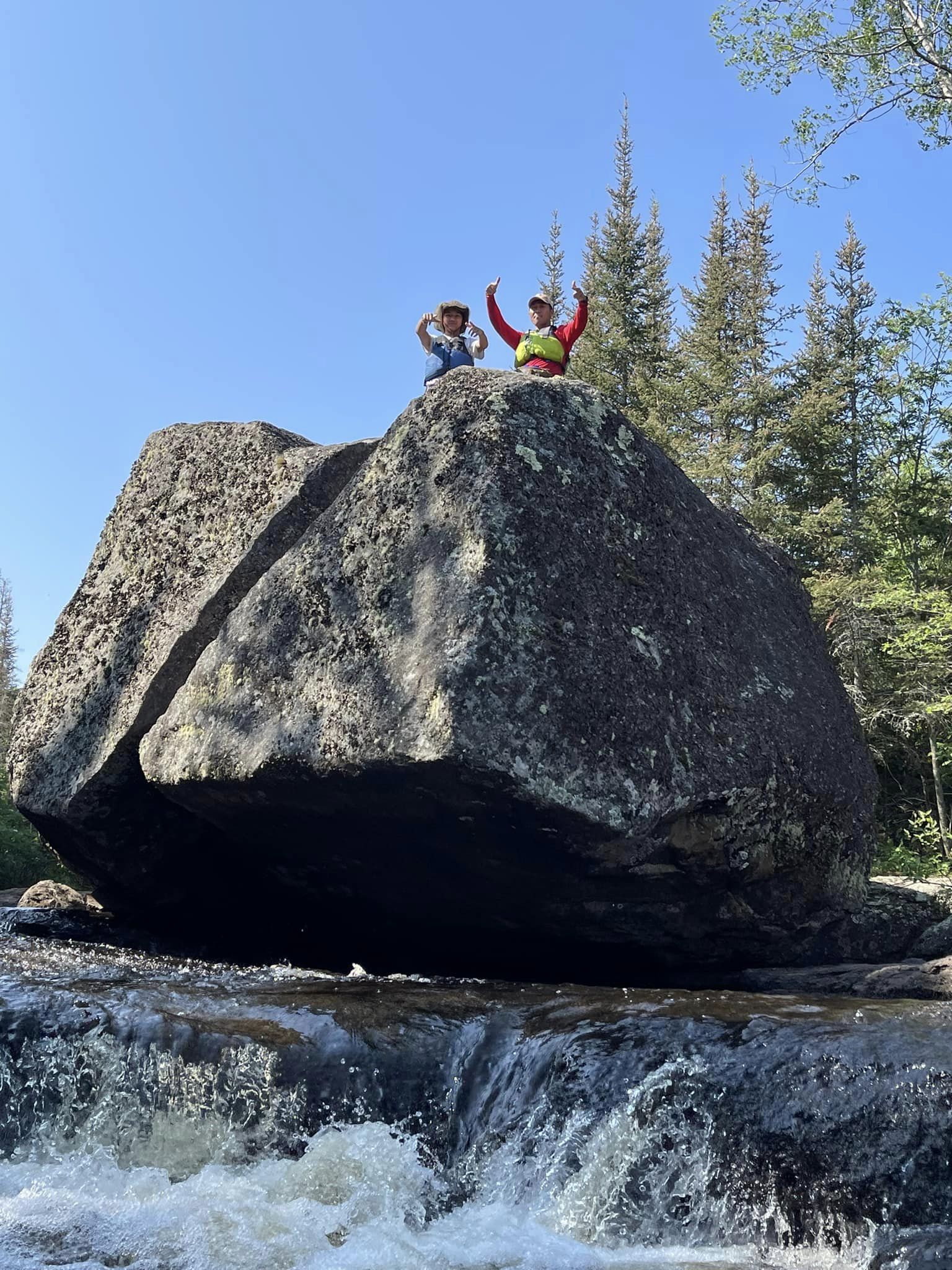 Big rock in BWCA