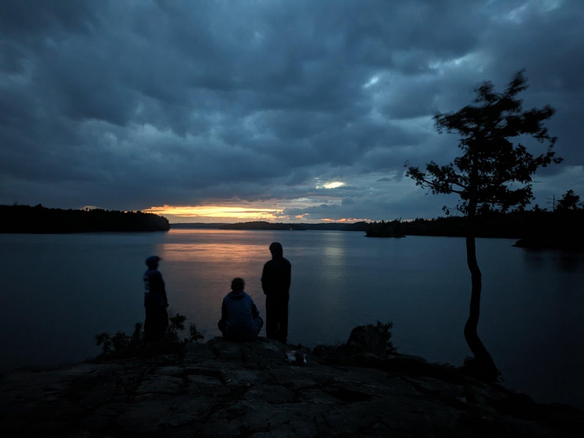 Kids on BWCA trip