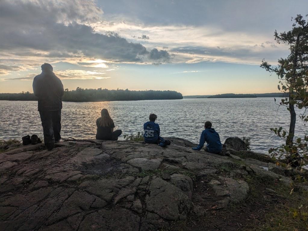 Kids on BWCA trip