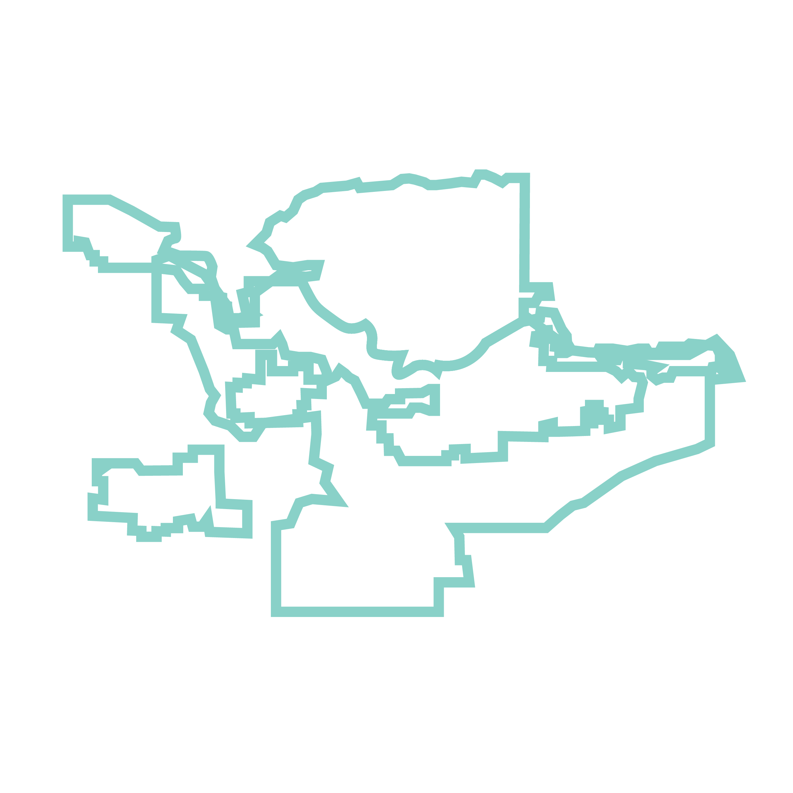 outline of wilderness and forests 