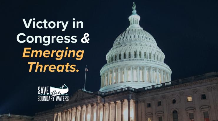 capitol building at night with title of blog