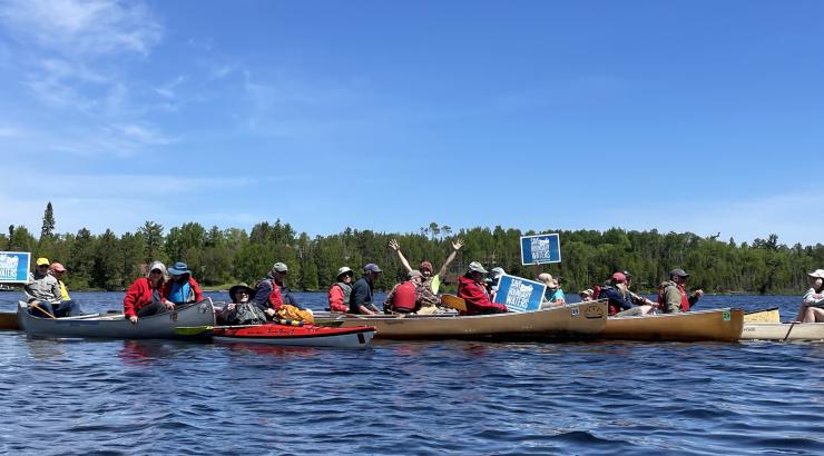 Successful Paddling Day of Action