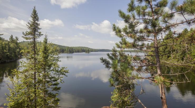 Wide angle shot of Beth Lake; Photo Credit: Samuel Wagner