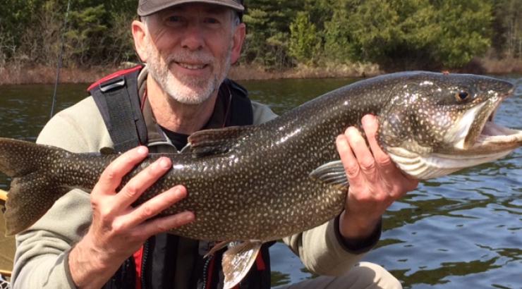 Image of Dodd Cosgrove holding a fish