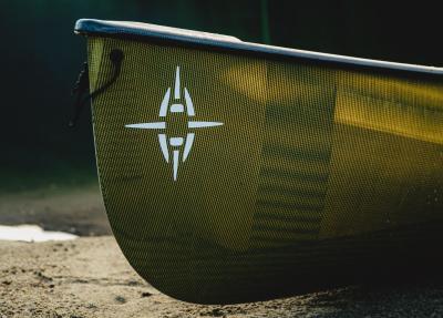 northstar canoe on rock