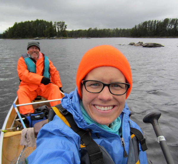 nicole rath in canoe