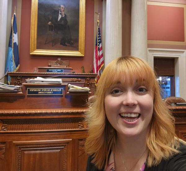 Amanda in the capitol