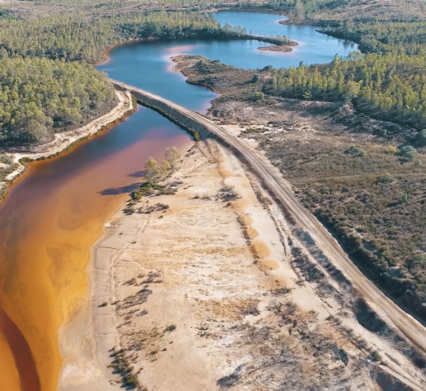 Acid Mine Drainage - pollution from mining