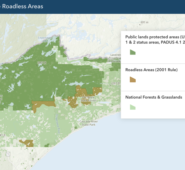 Roadless Rule and the Boundary Waters.