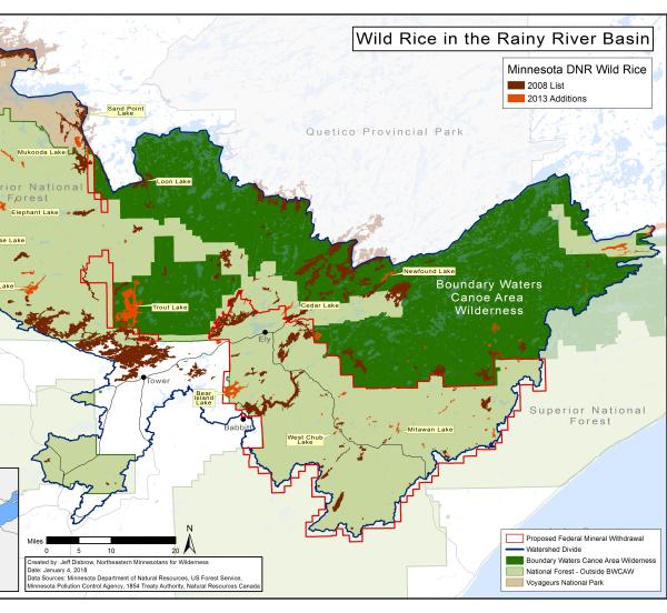 Wild Rice Map