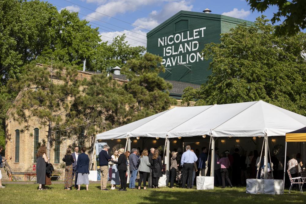 Nicollet Island Pavilion exterior