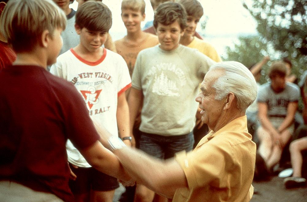 Sigurd Olson at Camp Voyageur