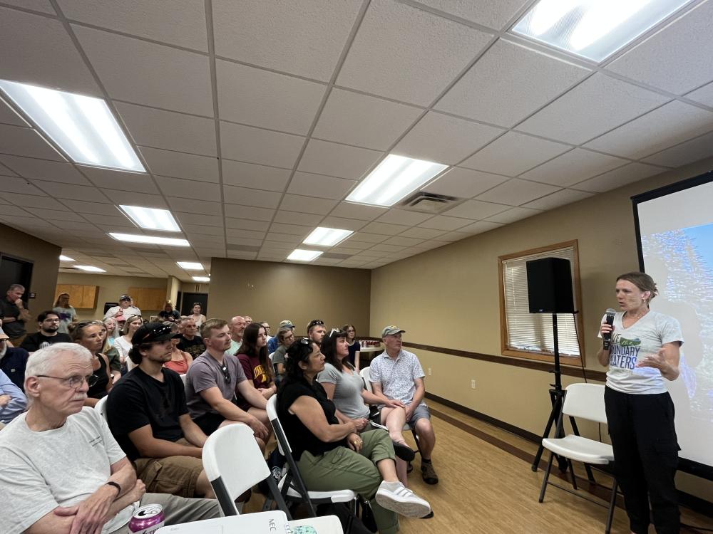 Mankato Event - Ingrid Speaking