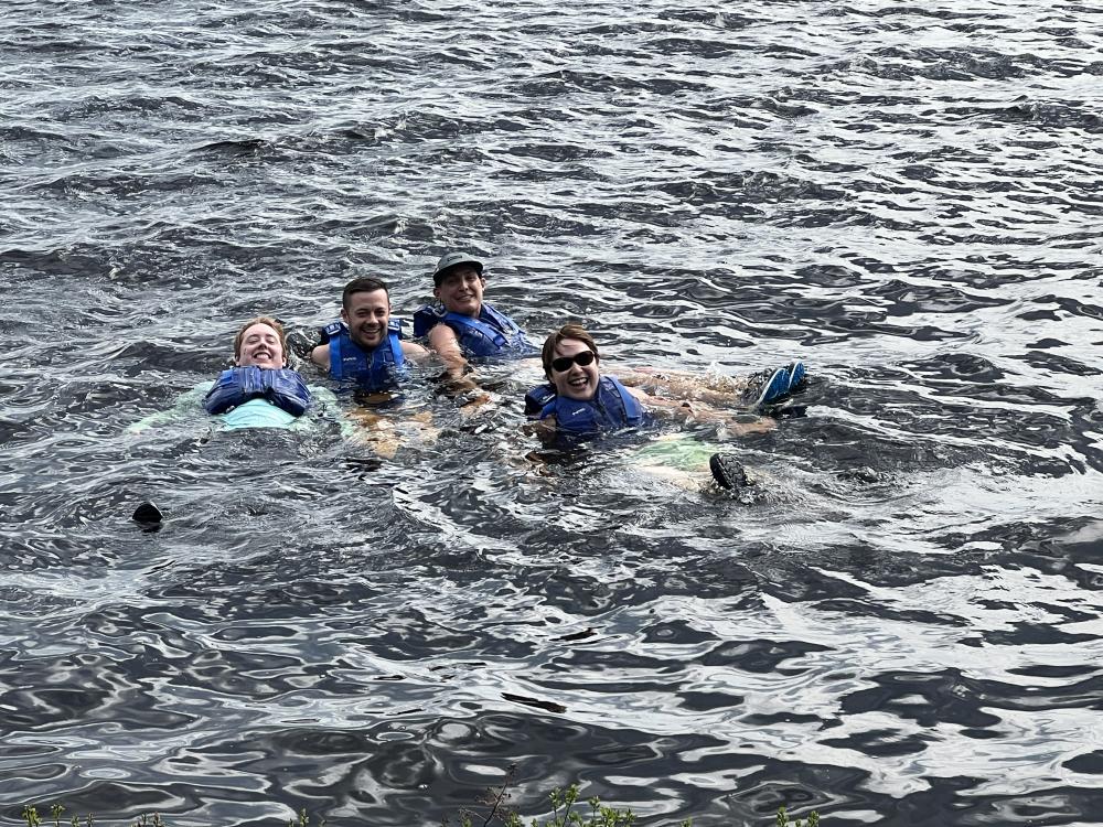 Swimming is part of the summer experience. Photo: Tyler