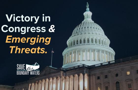 capitol building at night with title of blog