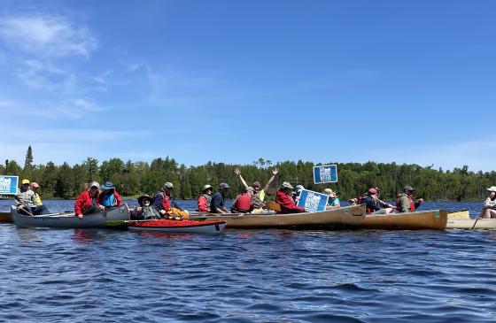 Successful Paddling Day of Action