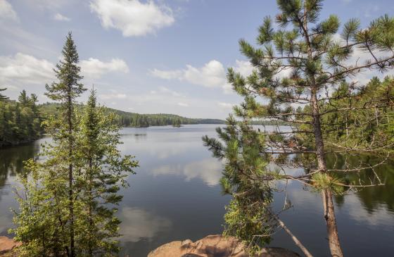 Wide angle shot of Beth Lake; Photo Credit: Samuel Wagner