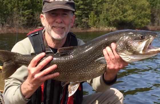 Image of Dodd Cosgrove holding a fish