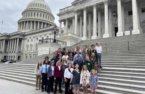 2024 Kids for the Boundary Waters Day at the Minnesota Capitol 