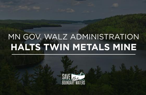 MN Gov Walz Administration halts twin metals mine
