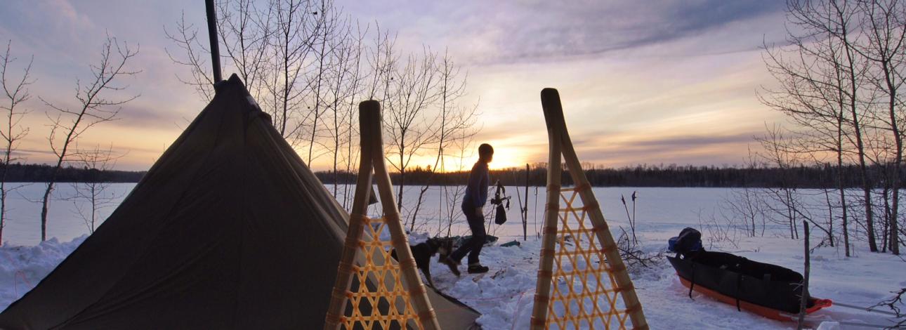 Winter in the Boundary Waters