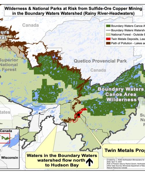 Boundary Waters & Voyageurs at risk from copper mining